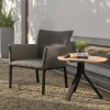 Loungetische>STERN Beistelltisch braunschwarz