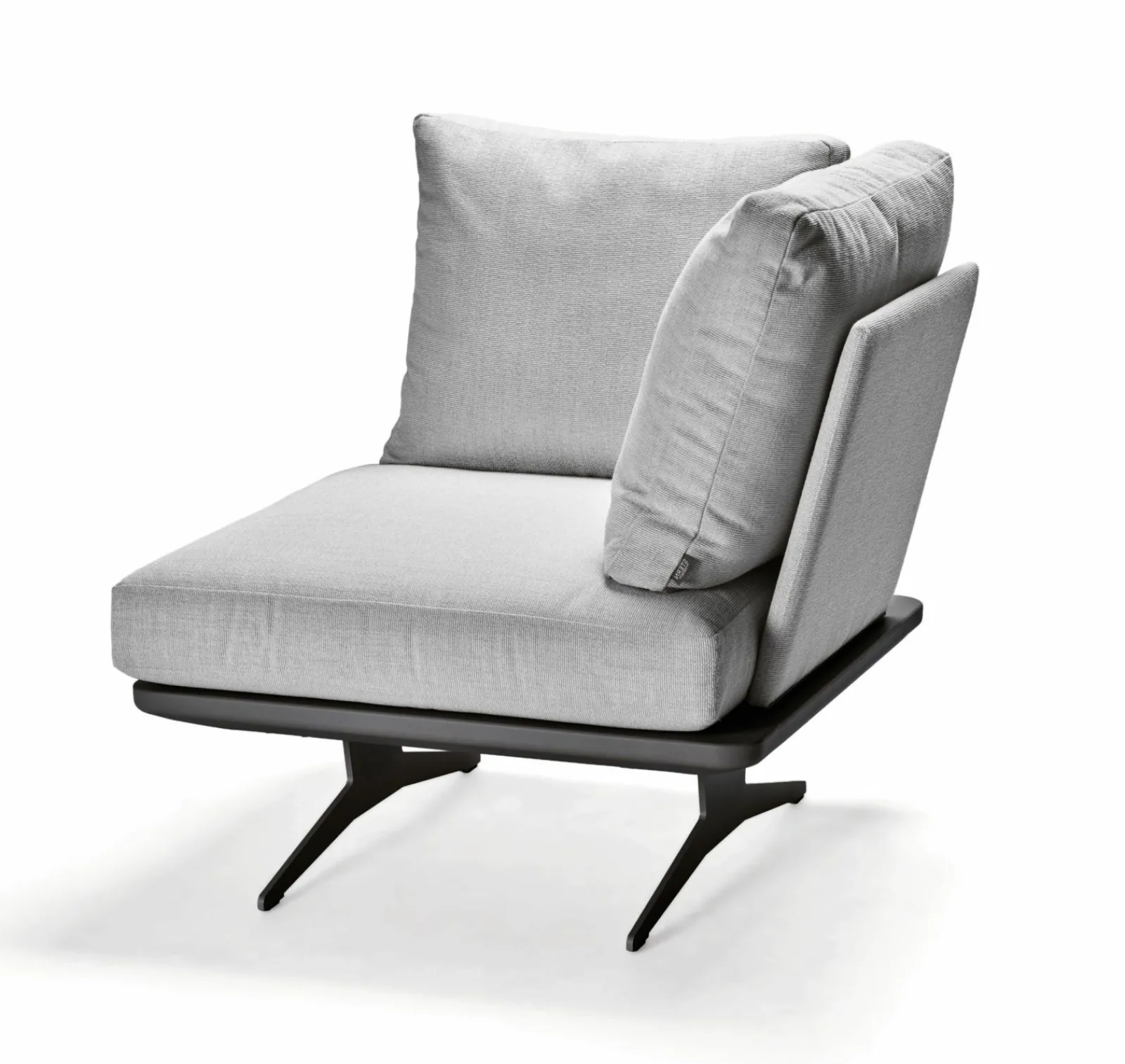 STERN Eckelement grau^ Gartensofas