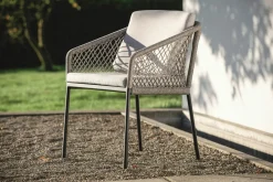 STERN Gartensessel weißbeigeschwarz^ Gartensessel