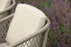 STERN Gartensessel weißbeigeschwarz^ Gartensessel