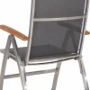 STERN Klappsessel silberfarbengraubraun^ Klappstühle|Gartenklappstühle