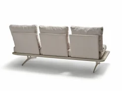 Gartensofas>STERN Lounge-Liege beigegelb
