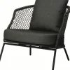 STERN Lounge-Sessel rotschwarz^ Lounge Sessel
