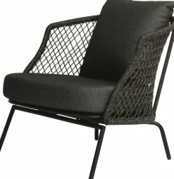 STERN Lounge-Sessel rotschwarz^ Lounge Sessel