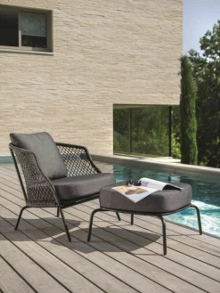 STERN Lounge-Sessel rotschwarz^ Lounge Sessel
