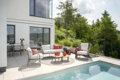 Gartensessel>STERN Rope Gartensessel grau