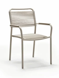 STERN Rope Gartensessel stapelbar beige^ Gartensessel