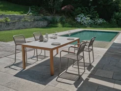 STERN Rope Gartensessel stapelbar grau^ Gartensessel