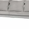 Gartenbänke>STERN Rope Gartensofa 3-Sitzer grau