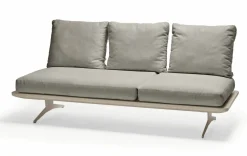 Gartensofas>STERN Rope Lounge-Liege braunbeige