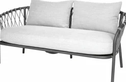Gartensofas>STERN Rope Loungesofa grau