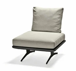 Gartensofas>STERN Rope Mittelelement graubraun