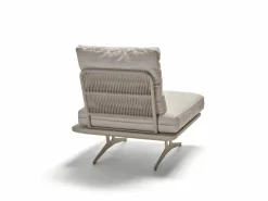 Gartensofas>STERN Rope Mittelelement beigegelb