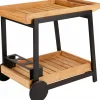 STERN Servierwagen Outdoorküche braunschwarz^ Outdoorküchen