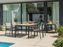 STERN Servierwagen Outdoorküche braunschwarz^ Outdoorküchen