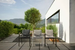 STERN Stapelsessel braunbeigeschwarz^ Gartensessel