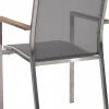 Stapelstühle>STERN Stapelsessel silberfarbengraubraun