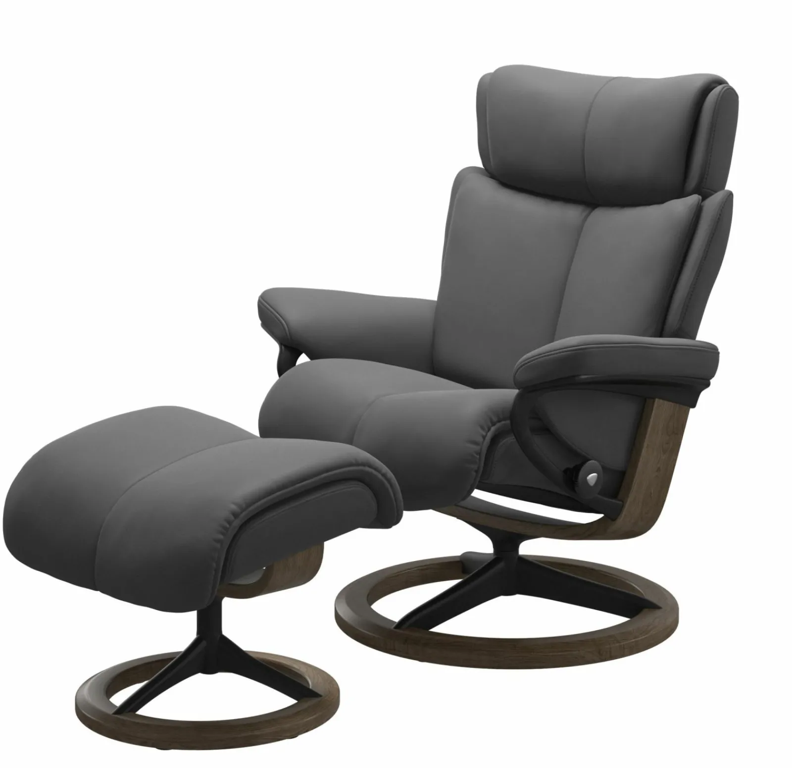Tv & Relaxsessel>Stressless Sessel mit Hocker grau