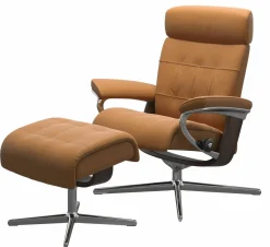 Stressless Sessel mit Hocker braun^ Tv & Relaxsessel