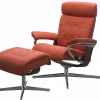 Tv & Relaxsessel>Stressless Sessel mit Hocker rot