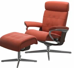 Tv & Relaxsessel>Stressless Sessel mit Hocker rot