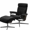 Tv & Relaxsessel>Stressless Sessel mit Hocker schwarz