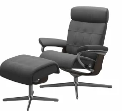 Stressless Sessel mit Hocker grau^ Tv & Relaxsessel