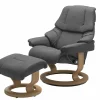 Stressless Sessel mit Hocker grau^ Tv & Relaxsessel