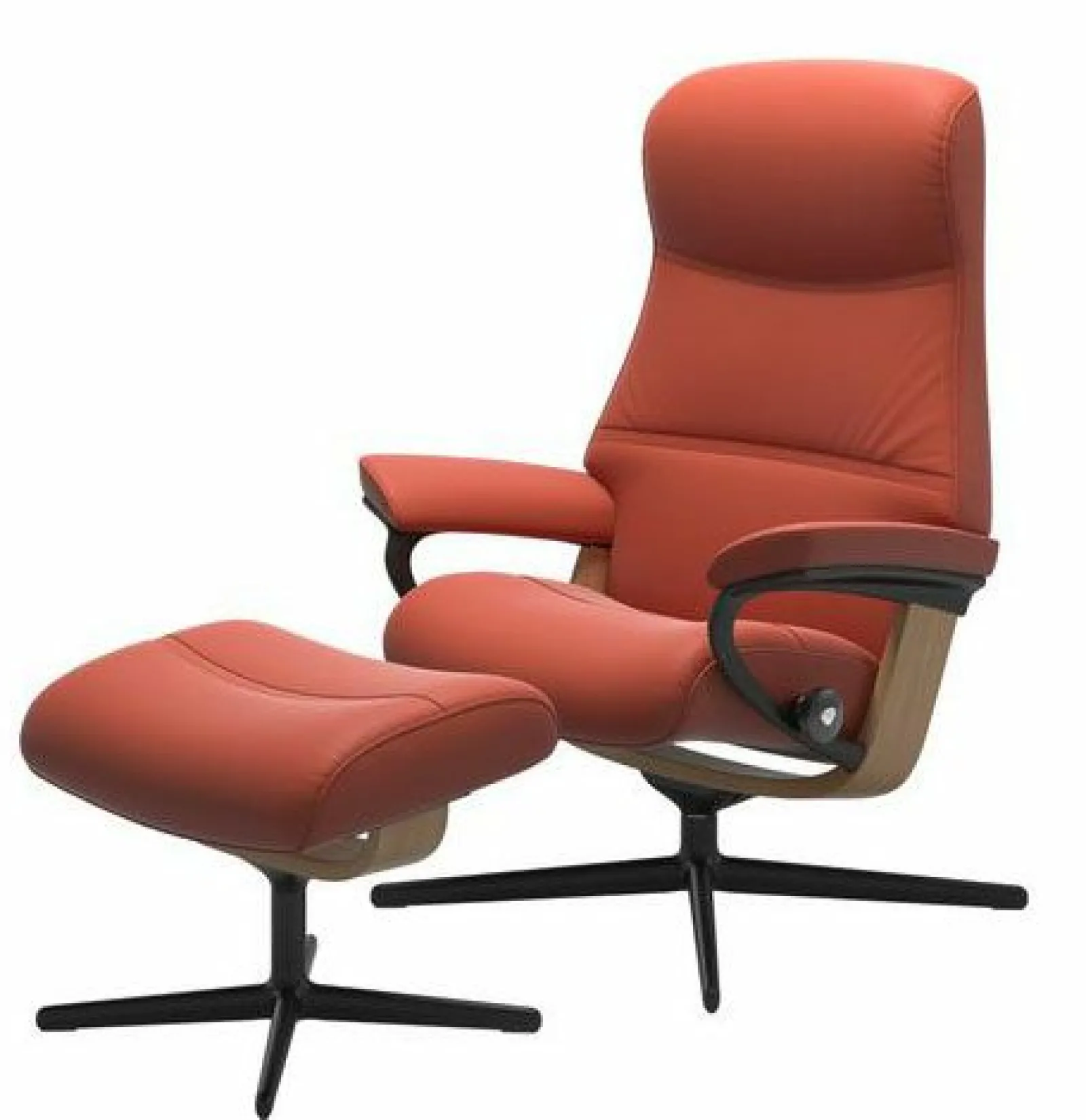 Tv & Relaxsessel>Stressless Stresseless-Sessel mit Hocker rot