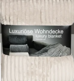 Wohndecken>Stuco Wohndecke beige