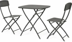 SUNGÖRL Bistro-Set grau^ Gartentischgruppen