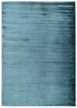 Theo Keller Handwebteppich blau^ Moderne Teppiche