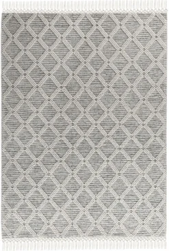 Theo Keller Handwebteppich beige^ Moderne Teppiche