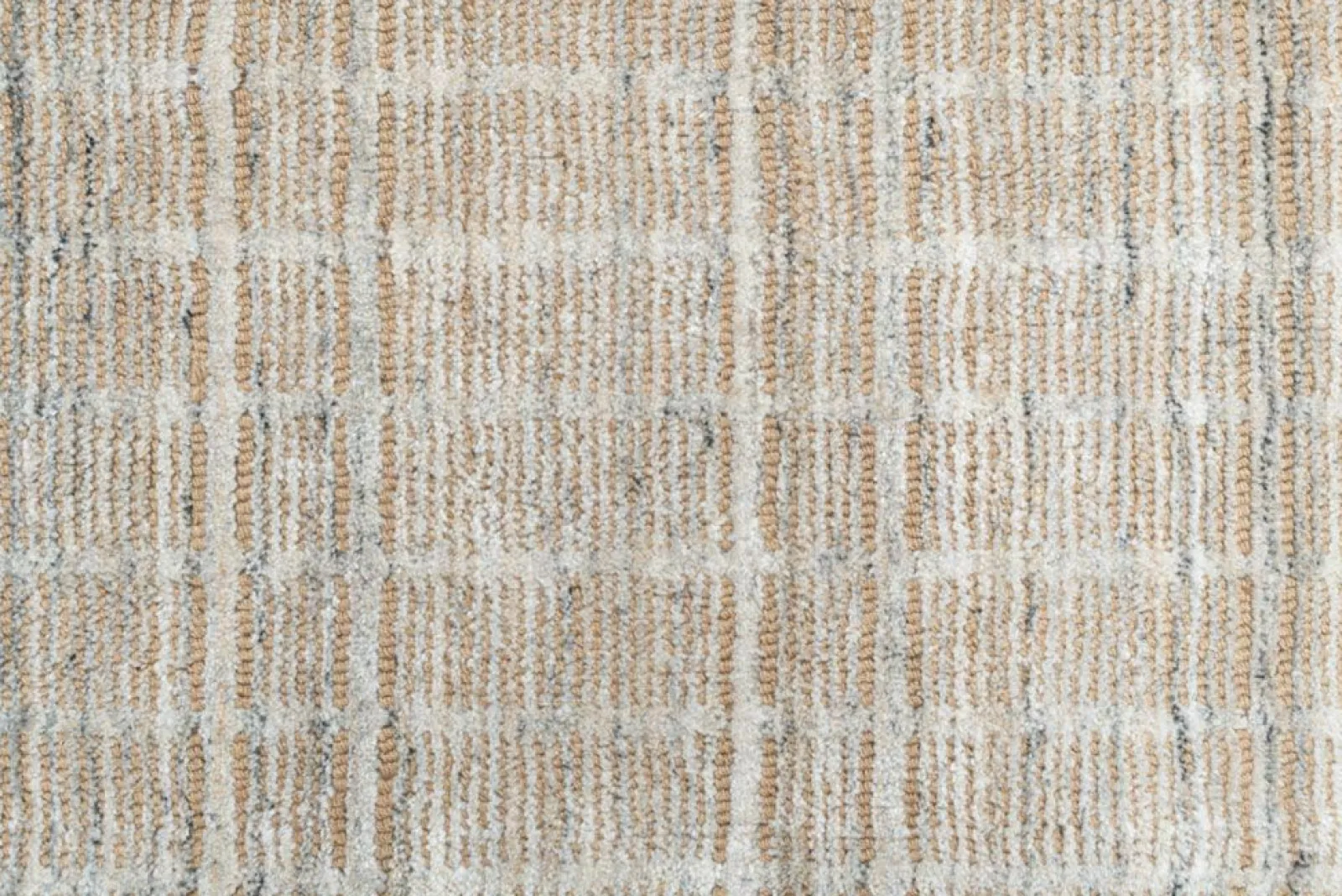 Moderne Teppiche>Theo Keller MONDO-Handwebteppich beige