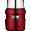 Thermos Isolier-Speisegefäß 470ml rot^ Thermogefäße