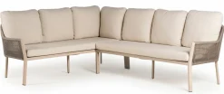 TIERRA OUTDOOR Garten/Esslounge Ecke links beige^ Gartenlounge Sets