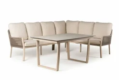 TIERRA OUTDOOR Garten/Esslounge Ecke rechts beige^ Gartenlounge Sets