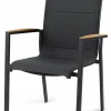 TIERRA OUTDOOR Gartensessel hoch stapelbar braun^ Gartensessel