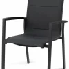 Gartensessel>TIERRA OUTDOOR Gartensessel hoch stapelbar schwarz