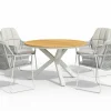 TIERRA OUTDOOR Kufensessel Garten stapelbar graubeige^ Gartensessel