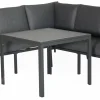 TIERRA OUTDOOR Lounge Corner Set grau^ Gartenlounge Sets