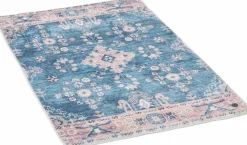 TOM TAILOR Badteppich gewebt blaumehrfarbig^ Badteppiche