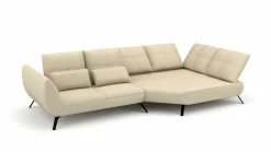 Trapezeckgarnitur beige^ Sofas & Couches