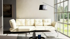 Trapezeckgarnitur beige^ Sofas & Couches