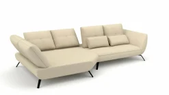 Trapezeckgarnitur beige^ Sofas & Couches