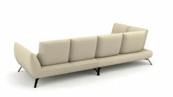 Trapezeckgarnitur beige^ Sofas & Couches