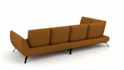 Trapezeckgarnitur gelb^ Sofas & Couches