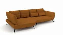 Trapezeckgarnitur gelb^ Sofas & Couches