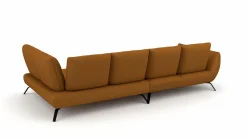 Trapezeckgarnitur gelb^ Sofas & Couches