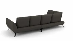Trapezeckgarnitur grau^ Sofas & Couches